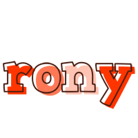 Rony paint logo