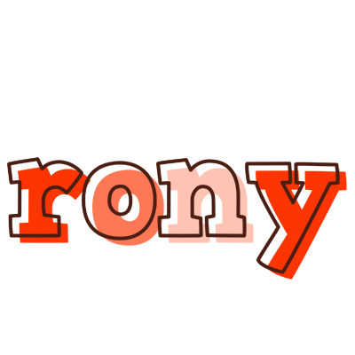 Rony paint logo