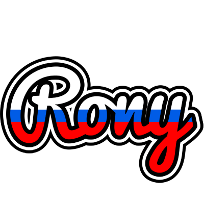 Rony russia logo