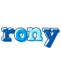 Rony sailor logo