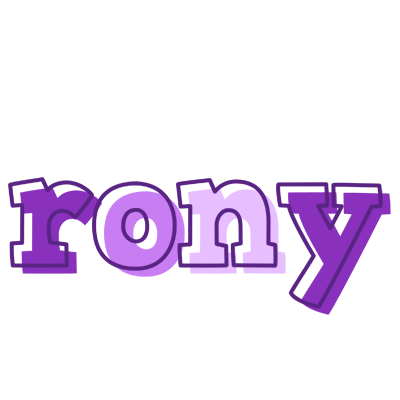 Rony sensual logo