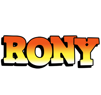 Rony sunset logo