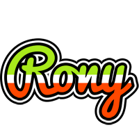 Rony superfun logo
