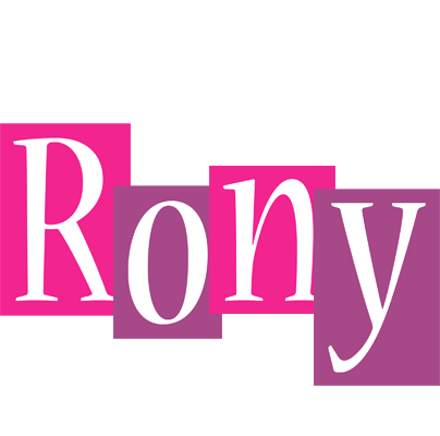Rony whine logo