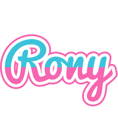 Rony woman logo