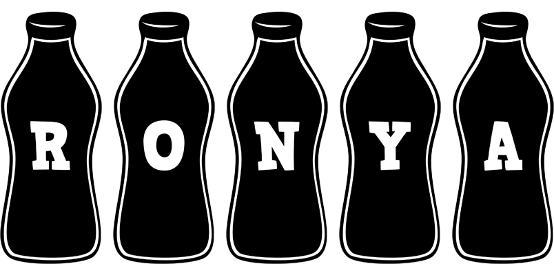 Ronya bottle logo