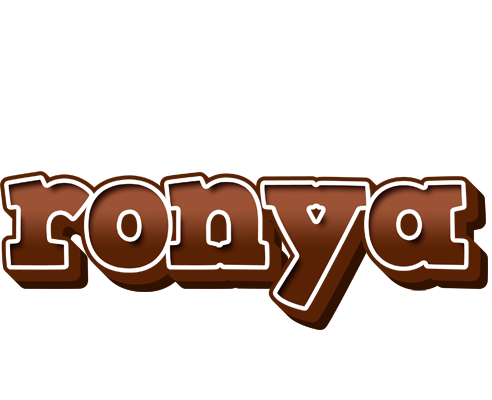 Ronya brownie logo