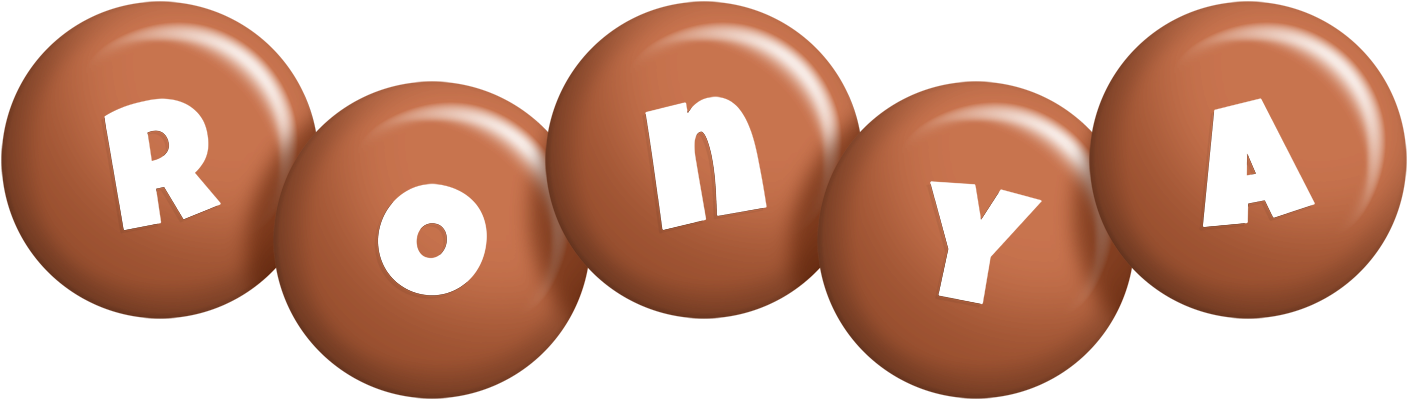 Ronya candy-brown logo