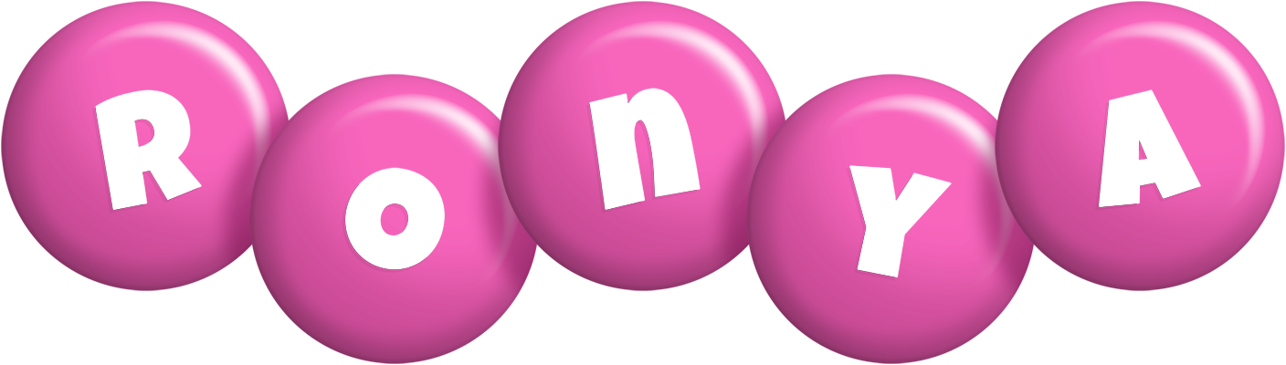 Ronya candy-pink logo