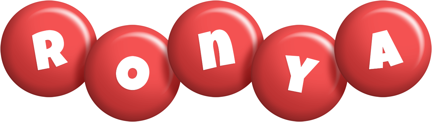 Ronya candy-red logo