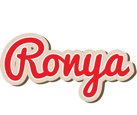 Ronya chocolate logo
