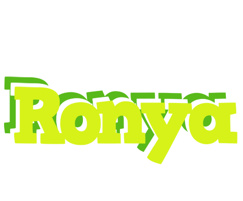 Ronya citrus logo