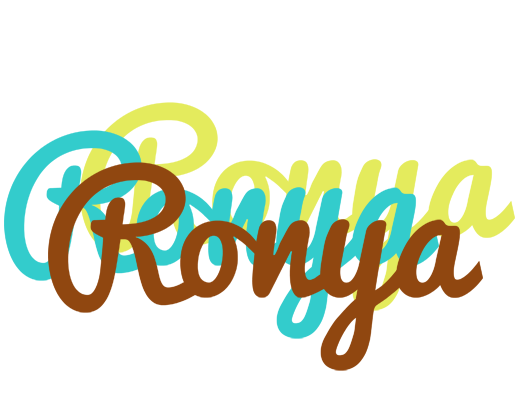 Ronya cupcake logo