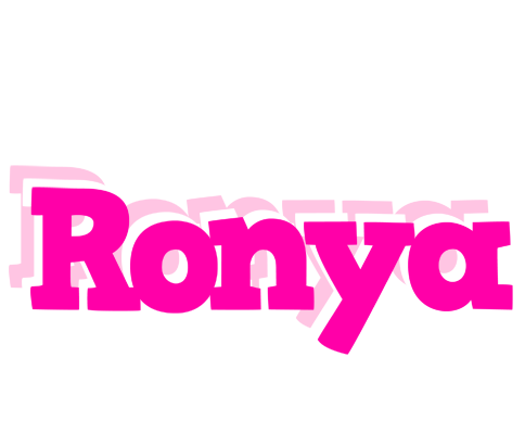 Ronya dancing logo