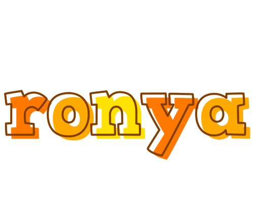 Ronya desert logo