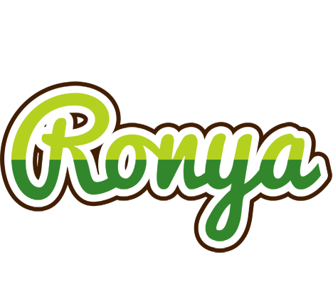 Ronya golfing logo