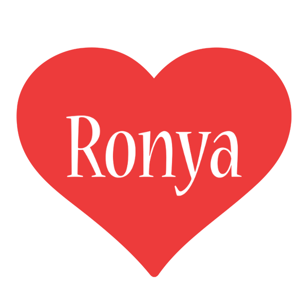 Ronya love logo