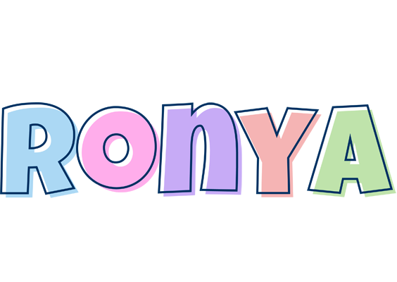 Ronya pastel logo