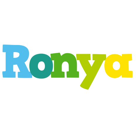 Ronya rainbows logo