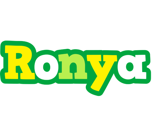 Ronya soccer logo