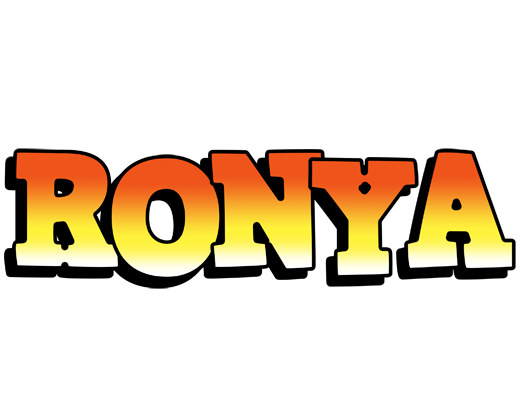 Ronya sunset logo