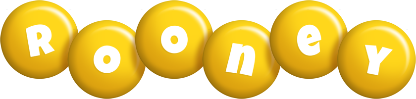 Rooney candy-yellow logo