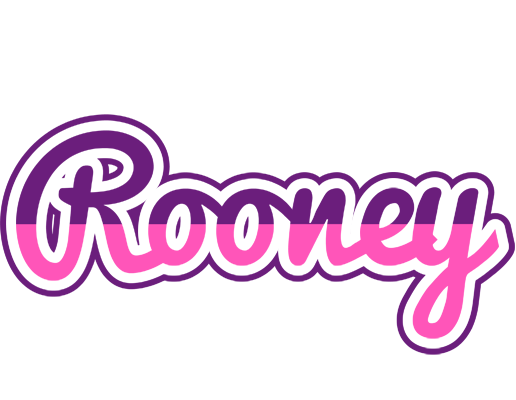 Rooney cheerful logo