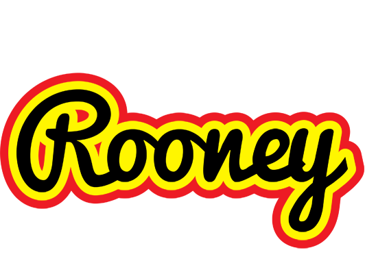 Rooney flaming logo