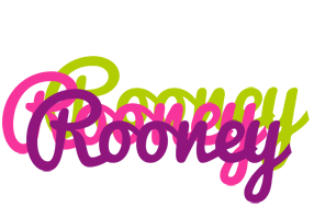 Rooney flowers logo