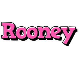 Rooney girlish logo