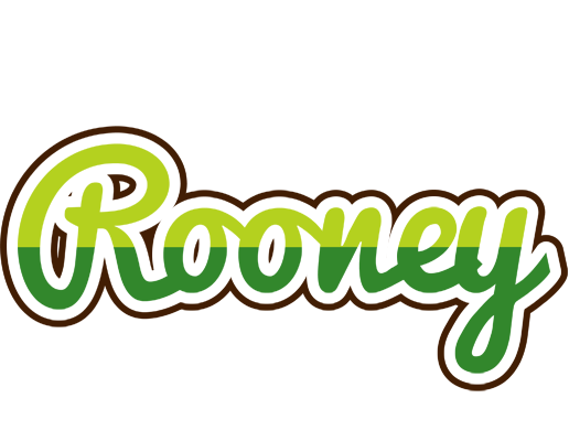 Rooney golfing logo