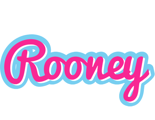 Rooney popstar logo