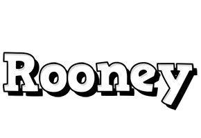 Rooney snowing logo