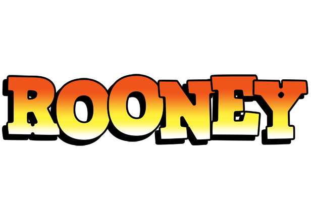 Rooney sunset logo