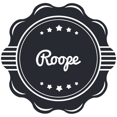 Roope badge logo