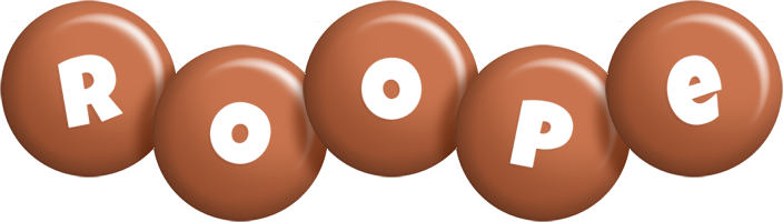 Roope candy-brown logo