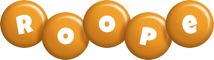 Roope candy-orange logo