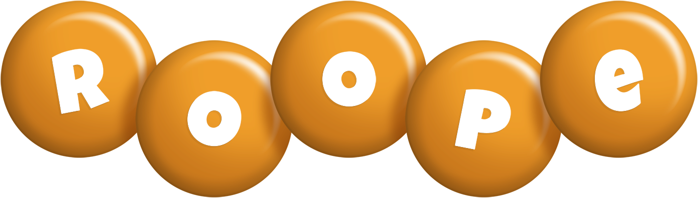 Roope candy-orange logo