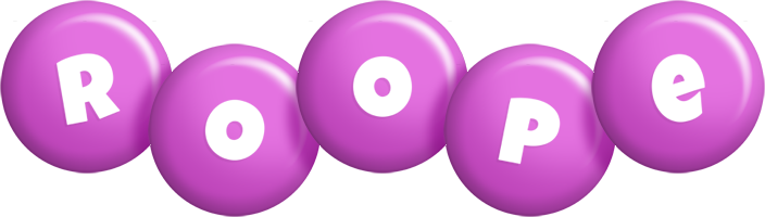 Roope candy-purple logo