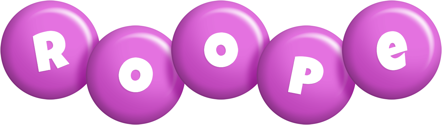 Roope candy-purple logo