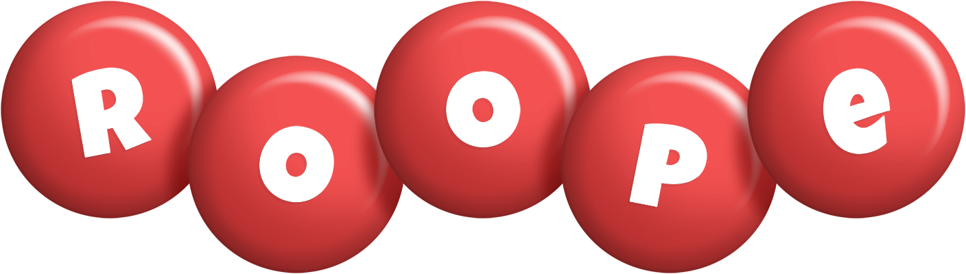 Roope candy-red logo