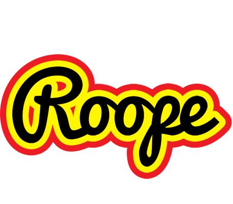 Roope flaming logo