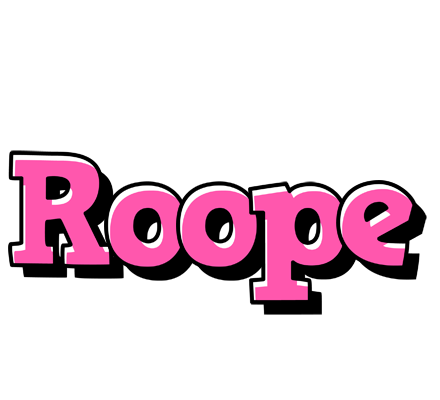 Roope girlish logo