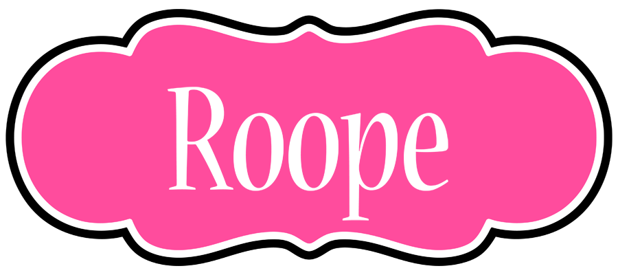 Roope invitation logo