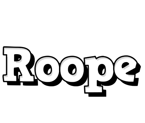 Roope snowing logo