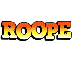 Roope sunset logo