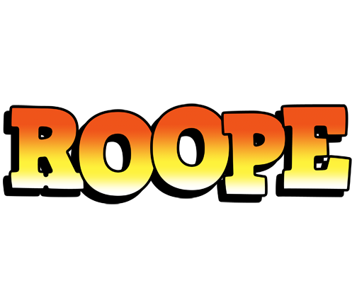 Roope sunset logo
