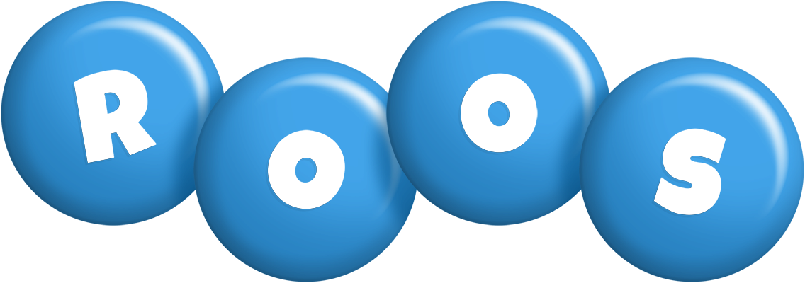 Roos candy-blue logo
