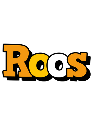 Roos cartoon logo