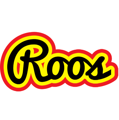 Roos flaming logo
